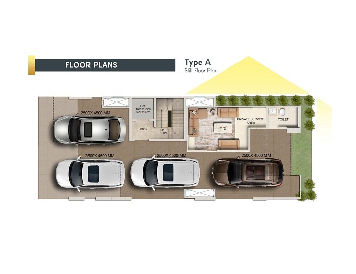 2 BHK Floor