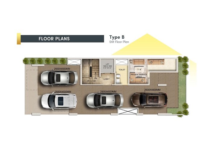 2 BHK Floor